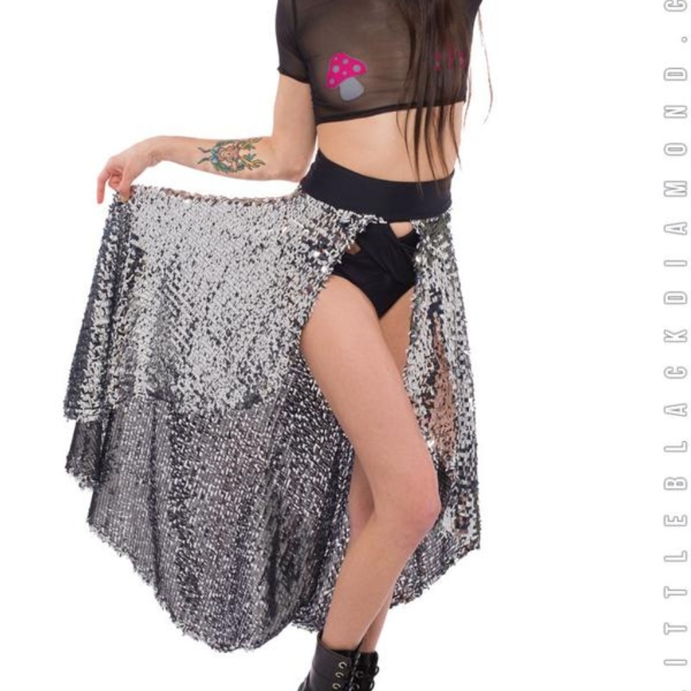 Little Black Diamond Calypso Skirt. Limited Editi